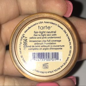 TARTE SAMPLE SIZE POWDER FOUNDATION!